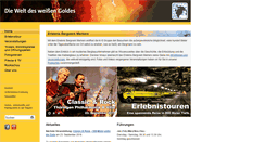 Desktop Screenshot of erlebnisbergwerk.de